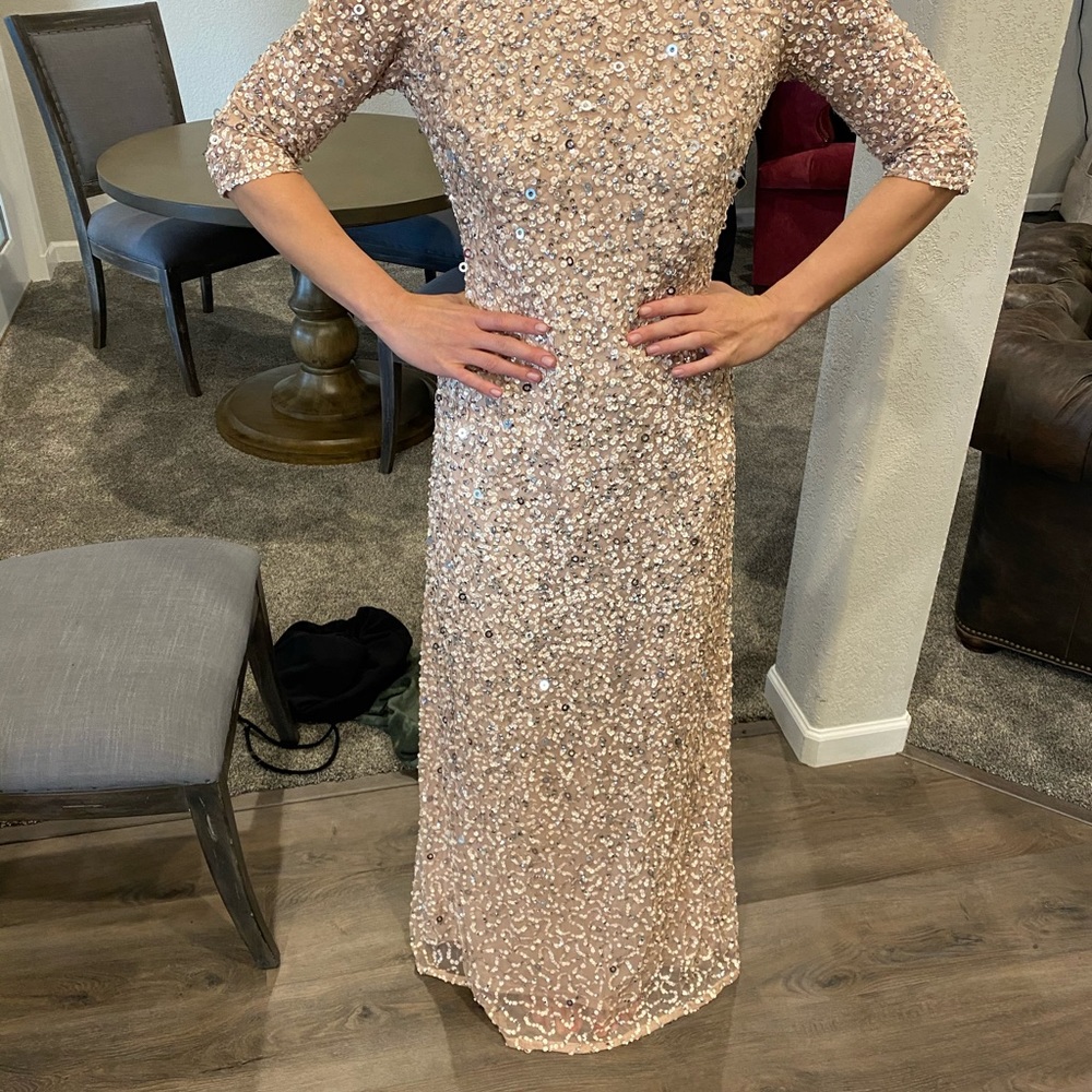 Adrianna papell beautiful dress. Worn once.
